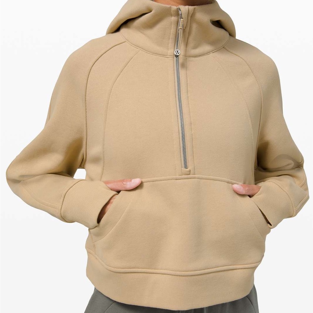 Lululemon Scuba Oversized Half Zip - Trench